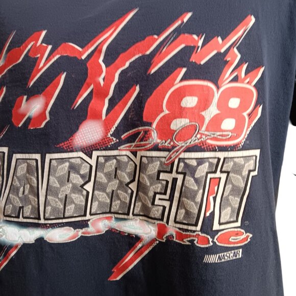Vintage T-Shirt XL NASCAR Winston Cup 1990's 1999 Dale Jarrett Champion Blue - Picture 3 of 9